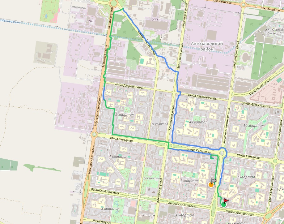 Clean GPS route after fixing